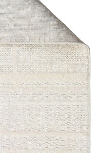Eko Halı JOY 03 WHITE Hav Toz Vermeyen Yumuşak dokulu Modern Makine Halısı