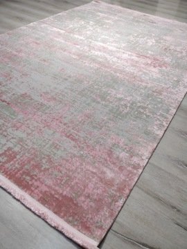Eko Halı Cordoba DB01Pudra Pembe İpekli İnce Salon Halısı 160x230cm
