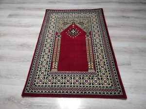 Halı Sarayı Namazlık Seccade 10559KPS Kırmızı Halı Seccade 65x115 cm