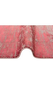 FRESCO DYED FSD 02 BURGUNDY Overdyed Yüksek Alçak Dokulu Özel Işıltılı Yüksek Kaliteli Sık Dokuma Modern Salon Halısı