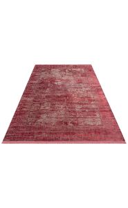 FRESCO DYED FSD 02 BURGUNDY Overdyed Yüksek Alçak Dokulu Özel Işıltılı Yüksek Kaliteli Sık Dokuma Modern Salon Halısı