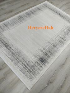 Eko Halı Lagos XW LGS08 Krem Gri Salon Halısı 200x290 cm