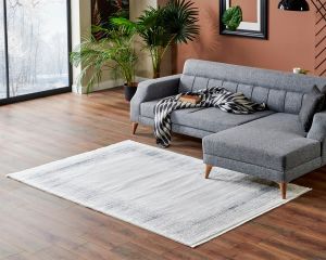 Eko Halı Lagos XW LGS08 Krem Gri Salon Halısı 200x290 cm