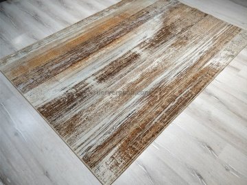 Doğuş Halı Milano DM3500 Kahve Parke 140X200 cm Kaymaz Halı