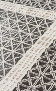 Eko Halı LISBON NEW LS 06 ANTRASIT SILVER NW Parlak Dokulu Modern Desenli Renkli Metalik Işıltılı Makine Halısı