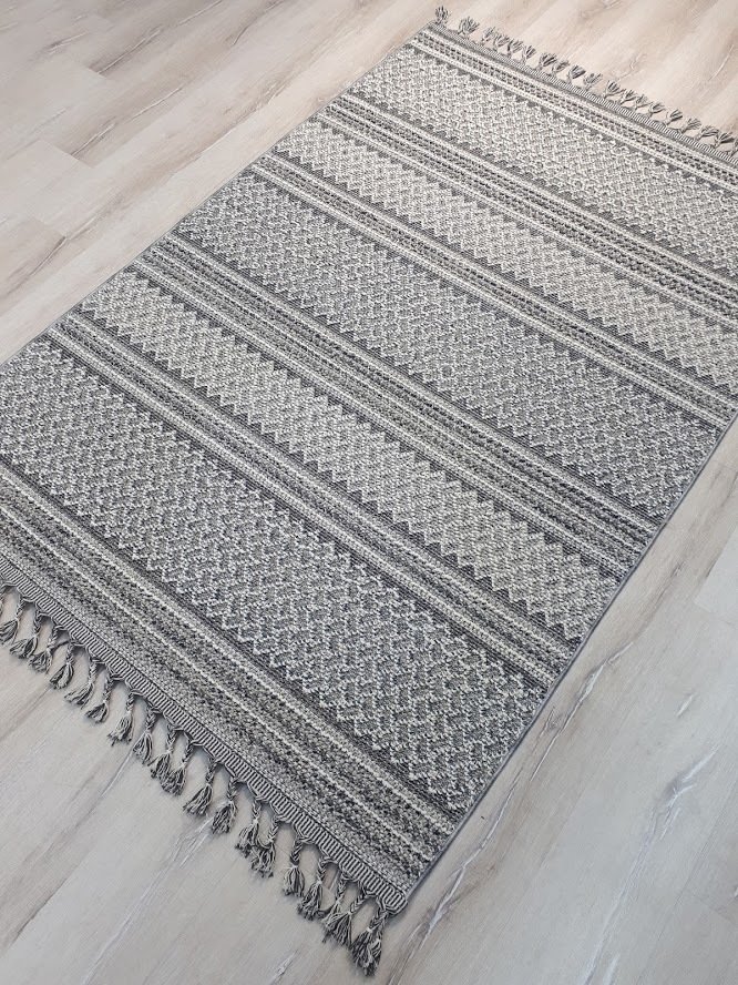 Eko Halı Soho SH 05 Ivory Gri Salon Halısı 130x190 cm