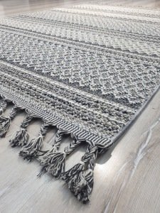 Eko Halı Soho SH 05 Ivory Gri Salon Halısı 130x190 cm