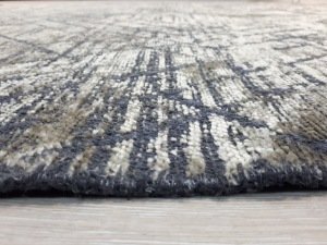 Eko Halı Tribal TRB02 Antrasit Bej Akrilik İnce Kilim Halı 160x230 cm