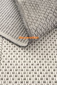 MONO MNO 01 GREY Hav Toz Vermez Kaymaz Tabanlı Şık Kilim
