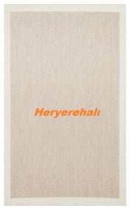 MONO MNO 02 BEIGE Hav Toz Vermez Kaymaz Tabanlı Şık Kilim