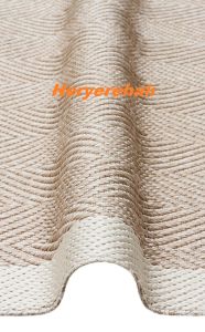 MONO MNO 02 BEIGE Hav Toz Vermez Kaymaz Tabanlı Şık Kilim