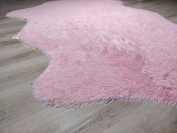 Doğuş Tavşan Tüyü Pembe 2K Post Halı 140x200 cm