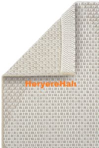 MONO MNO 03 BEIGE Hav Toz Vermez Kaymaz Tabanlı Şık Kilim