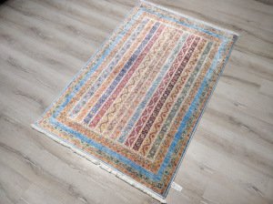 Yamalı Home 037 Renkli-Kuka 160x230 cm Saçaklı Kilim