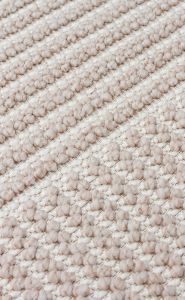MOTTO MOT 12 BEIGE WHITE Yumuşak Tuşeli Örgü Dokuma Modern Makine Halısı