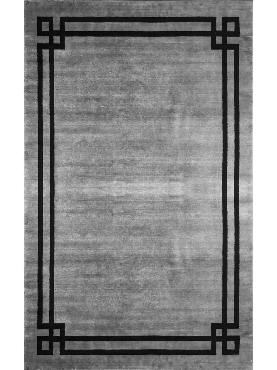 Eko Halı Vogue  VG01GREYBLACK-170X240 El Emeği İle Özel Tezgahlarda Üretilen Uşak Halısı