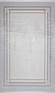 Yamalı Home FONEKS HALI Alina 487A Gri Kahve 160x230 cm