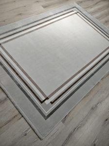 Yamalı Home FONEKS HALI Alina 487A Gri Kahve 160x230 cm