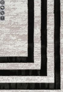 FONEKS DECO HALI MİLENA Hav Toz Vermez Yıkanabilir Kaymaz İnce Dokuma Modern Halı