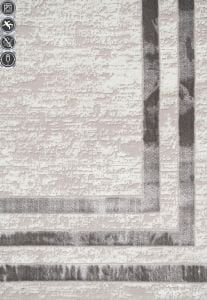FONEKS DECO HALI MİLENA Hav Toz Vermez Yıkanabilir Kaymaz İnce Dokuma Modern Halı