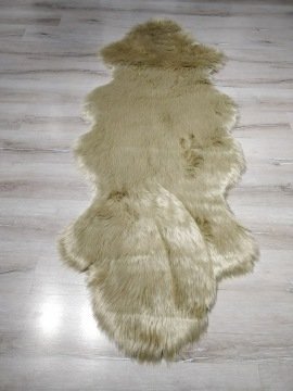 YamalıHome Peluş Halı APost Karamel 75x200cm Post Halı