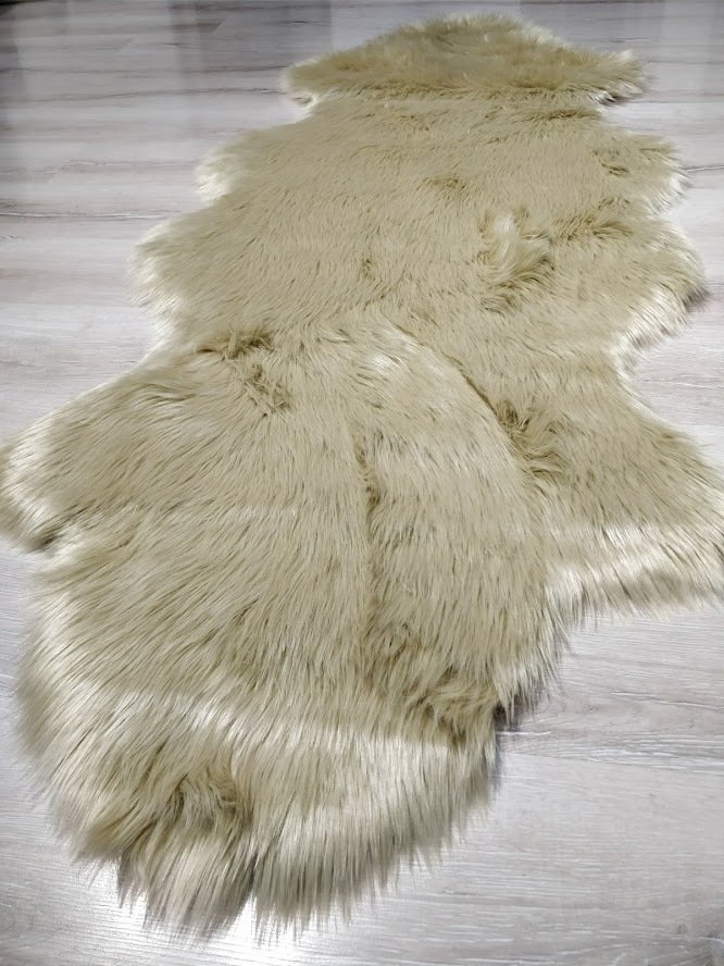 YamalıHome Peluş Halı APost Karamel 75x200cm Post Halı