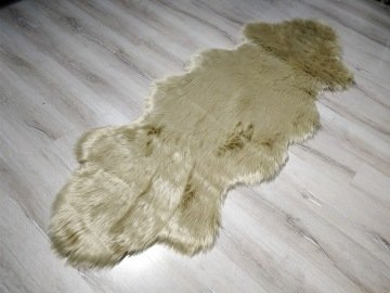 YamalıHome Peluş Halı APost Karamel 75x200cm Post Halı