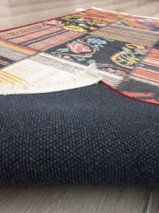 Yamalı Home Savona 3607 Etnik Patchwork 80x140 cm Saçaklı Kilim