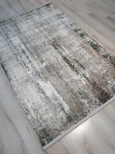 Eko Halı Porto PT02 Gri Yeşil Modern Salon Halısı 160x230 cm