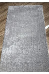 Yamalı Home Yapay Kuzu Post Kesme Yolluk Açık Gri 80 cm
