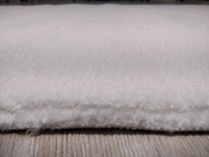 Yamalı Home Yapay Kuzu Post Kesme Yolluk Beyaz 80 cm