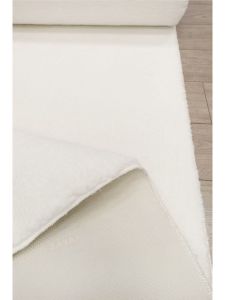 Yamalı Home Yapay Kuzu Post Kesme Yolluk Beyaz 80 cm