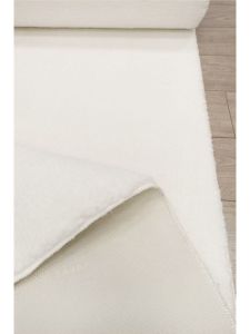 Yamalı Home Yapay Kuzu Post Kesme Yolluk Beyaz 100 cm