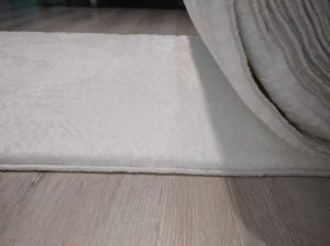 Yamalı Home Yapay Kuzu Post Kesme Yolluk Beyaz 100 cm