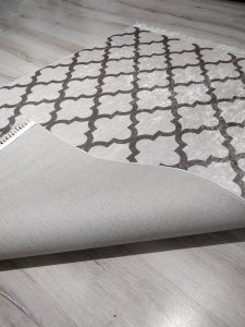 Yamalı Home Maya Halı 2703 120x180 cm Kaymaz Saçaklı Halı