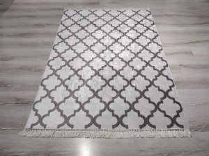 Yamalı Home Maya Halı 2703 120x180 cm Kaymaz Saçaklı Halı