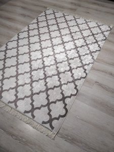 Yamalı Home Maya Halı 2703 120x180 cm Kaymaz Saçaklı Halı