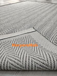 Loris Yeni Nesil Yumuşak Sisal Halı Koyu Gri 120x180 cm
