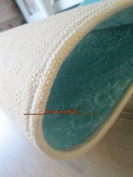 Soft Roseland Butik STurkuaz 100cm Kesme Yolluk
