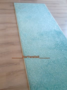 Soft Roseland Butik STurkuaz 100cm Kesme Yolluk