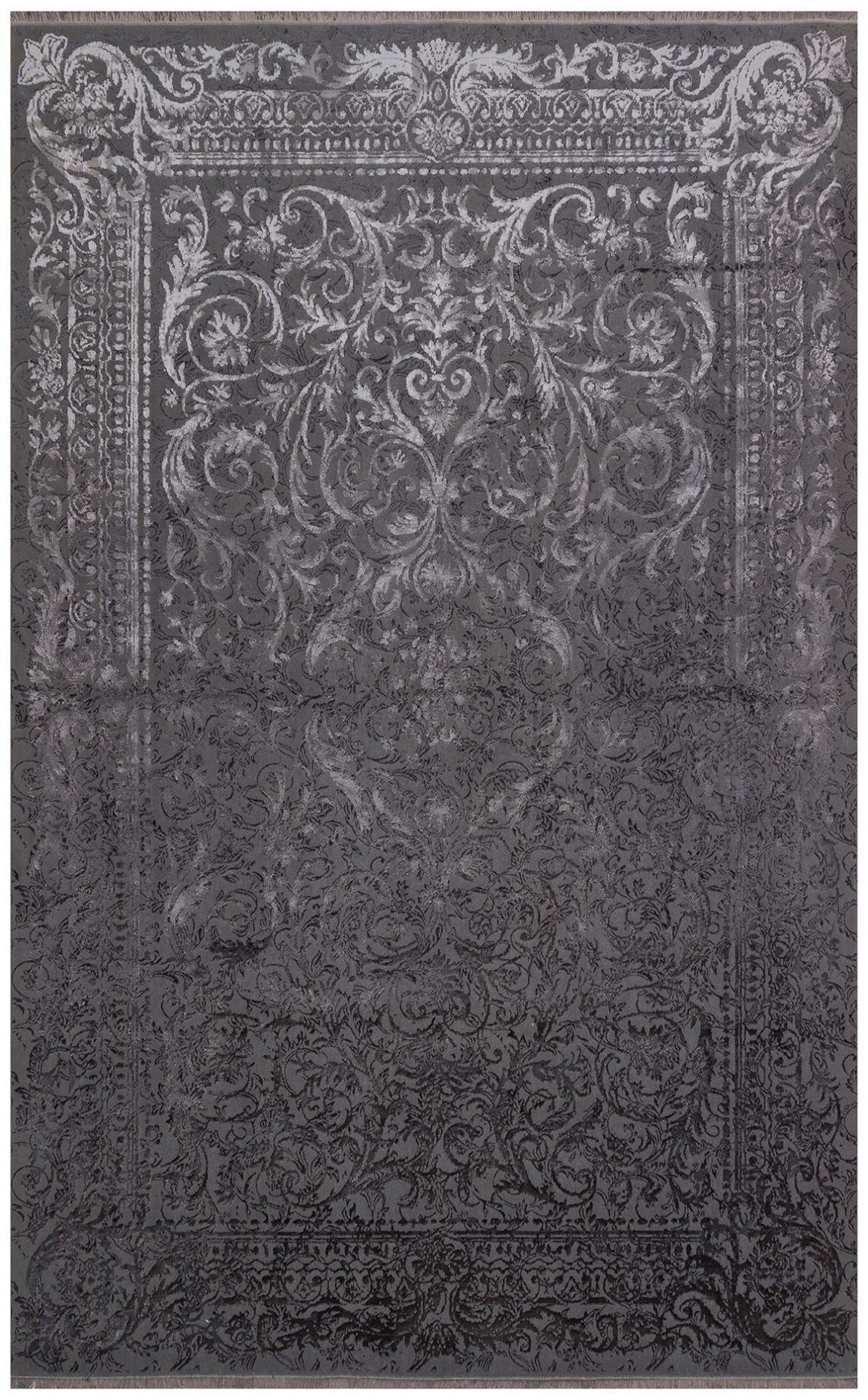 TORINO TOR 01 ANTRASIT Sık Dokuma Dökümlü Yere Oturan Hav Toz Vermez Yıkanabilir Kaymaz Tabanlı Modern Halı 120x180 cm