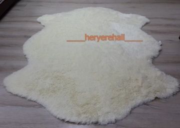 Doğuş Tavşan Tüyü Krem 130x290cm Post Halı
