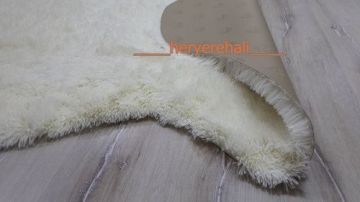 Doğuş Tavşan Tüyü Krem 130x290cm Post Halı