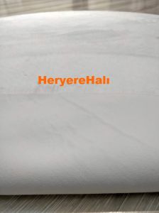 MONO BEYAZ Yumuşak Dokulu Uzun Tüylü Yıkanabilir Suni Tavşan Postu 120x120 cm