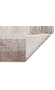 LUGANO LUG 08 BEIGE Art Deco Modern Bordürlü Yüksek Kalite Sık Dokuma Salon Halıs 160x230 cmı