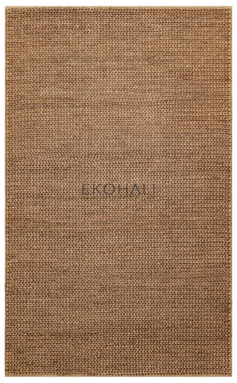 Eko Halı Flatweave Choti Brown Hasır Halı 140x200 cm