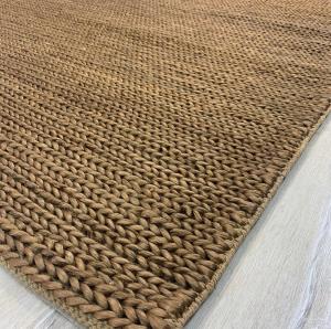 Eko Halı Flatweave Choti Brown Hasır Halı 140x200 cm