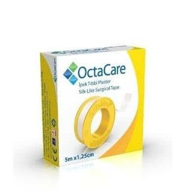 Octacare İpek Tıbbi Flaster 1.25cm x 5 Metre