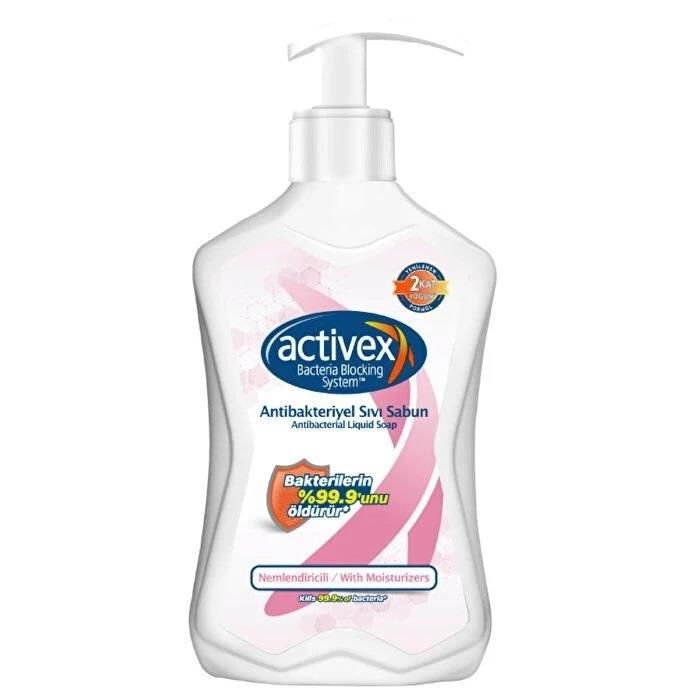 Activex Antibakteriyel Sıvı Sabun Nemlendiricili 500 ml