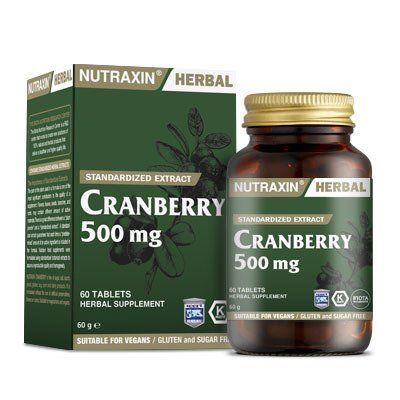 Nutraxin Cranberry 500mg 60 Tablet